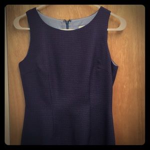 Purple mini sheath dress